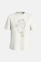 VISYBIL STICHED S/S O-NECK T-SHIRT/LC