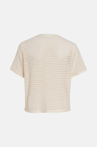 VIADELLA O-NECK S/S TOP/LC