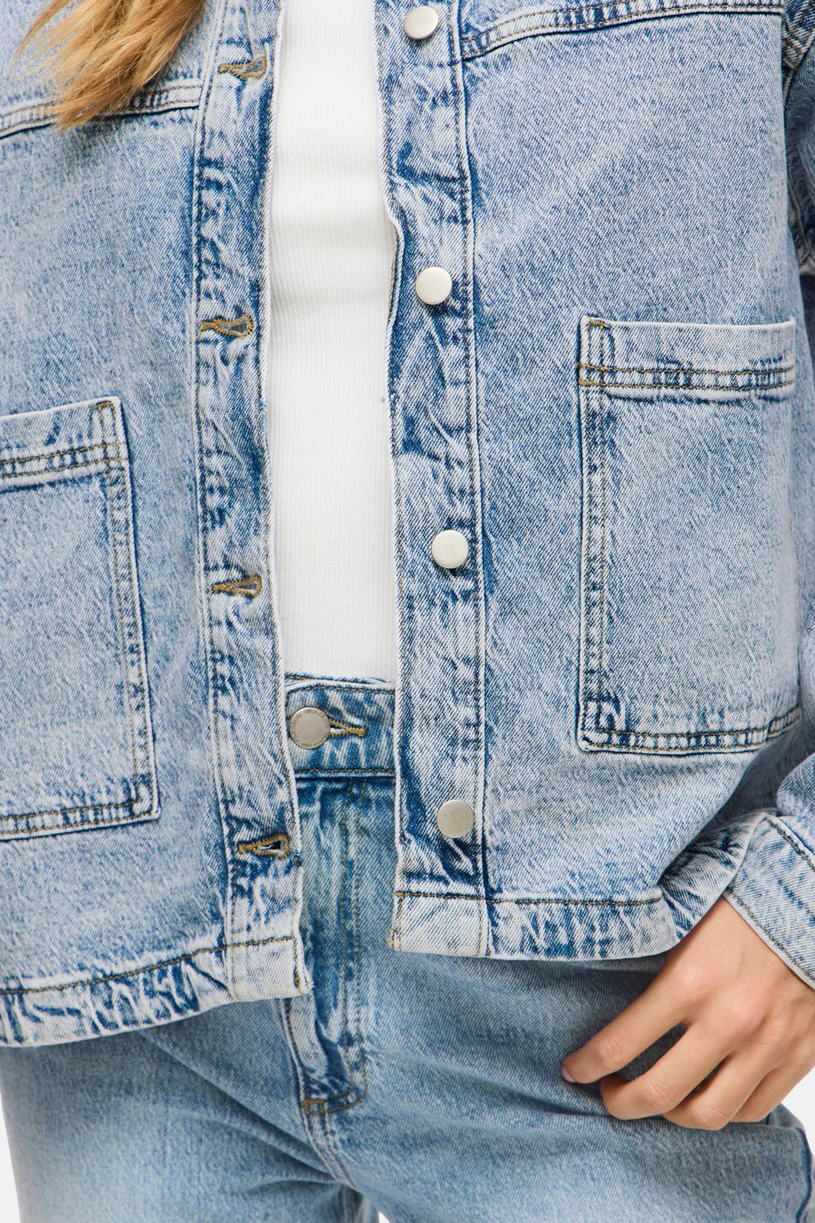 Veste en jean - light blue denim - VILA®