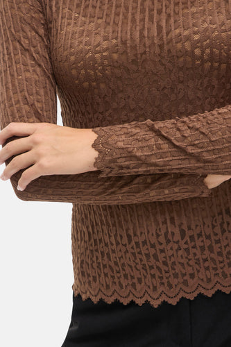 T-shirt à manches longues - brun - VILA®