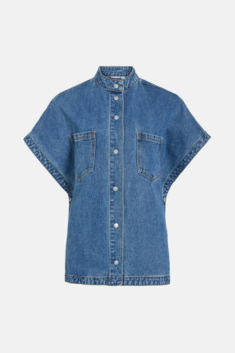 Chemise en jean - mid blue denim - VILA®