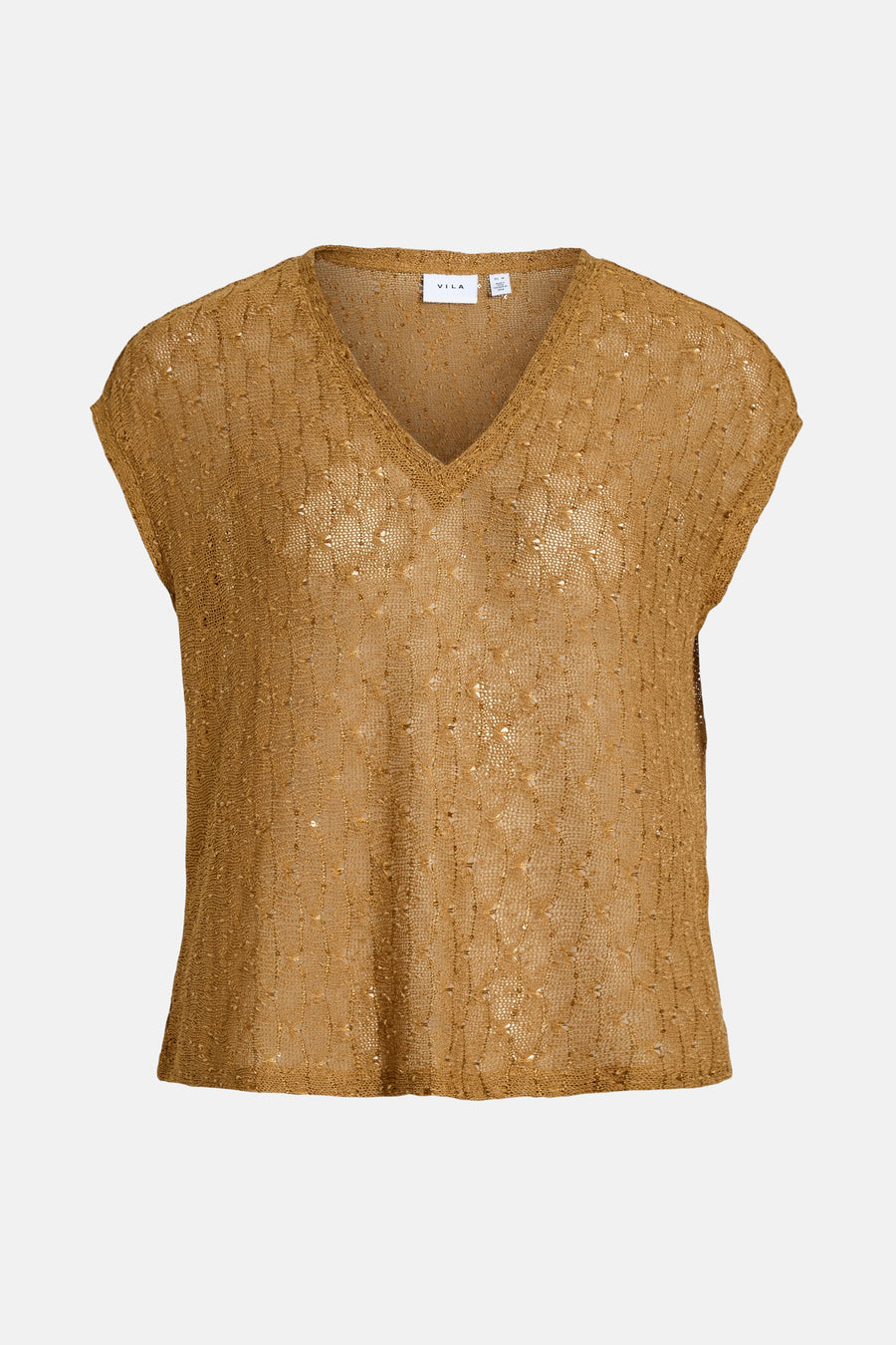 T-shirt à manches courtes - brun - VILA®