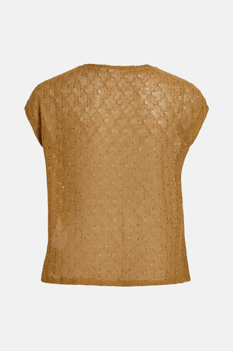 T-shirt à manches courtes - brun - VILA®