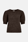 VIBOWS O-NECK 3/4 KNIT TOP