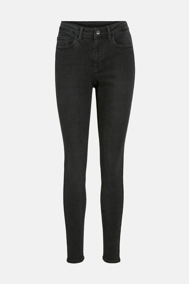 VISARAH RW SKINNY JEANS BLK BUB00-NOOS