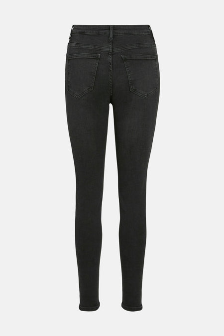 VISARAH RW SKINNY JEANS BLK BUB00-NOOS