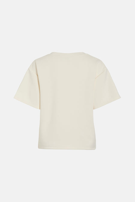 VISIFFI V-NECK 2/4 TOP/R/PB