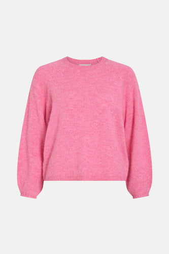 VISAPNA O-NECK L/S KNIT TOP/PB
