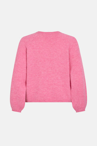 VISAPNA O-NECK L/S KNIT TOP/PB