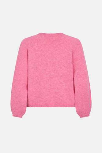 Pull à col rond - rose - VILA®