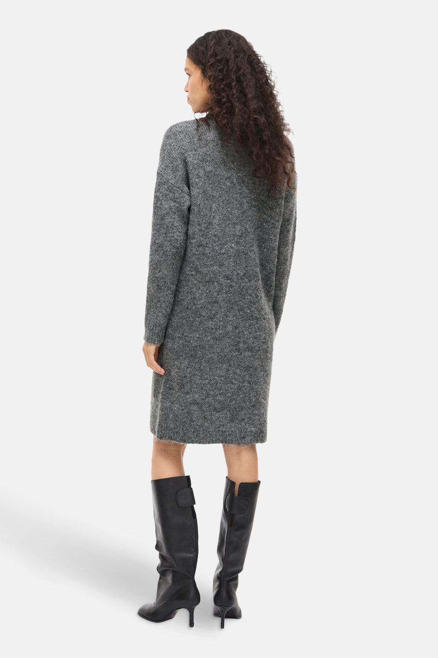 Robe à manches longues - gris - VILA® - 3