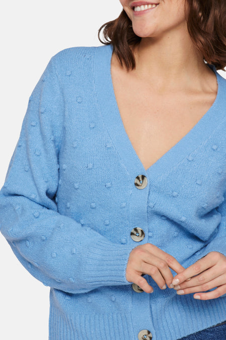 VISOFIE KNIT CARDIGAN / LR