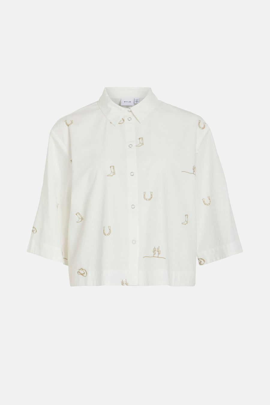 Chemise à manches courtes - blanc - VILA®