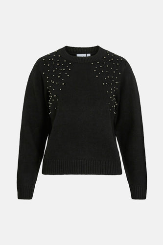 Pull à col rond - noir - VILA® - 6