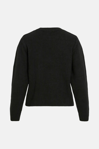 Pull à col rond - noir - VILA® - 6