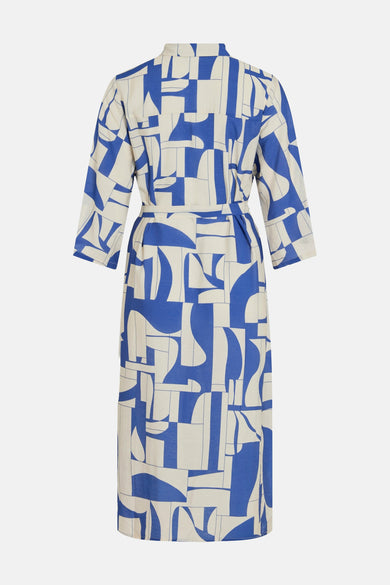 VISASJA S/S MIDI SHIRT DRESS / LC