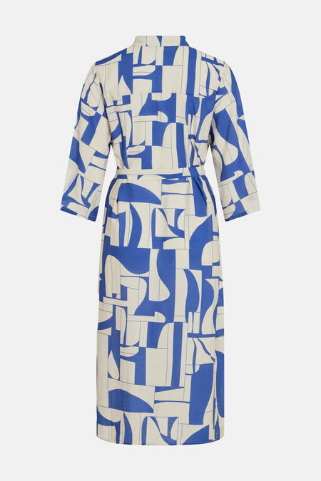 VISASJA S/S MIDI SHIRT DRESS / LC
