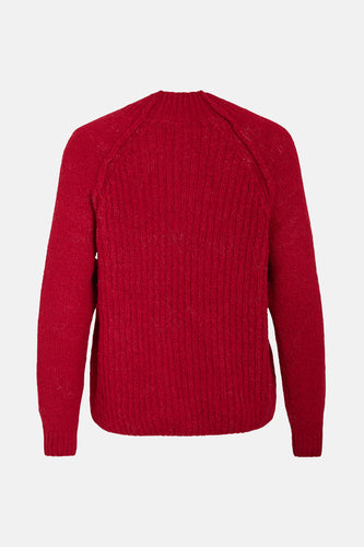 Pull à col rond - rouge - VILA®