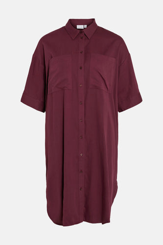 Robe à manches courtes - rouge - VILA®