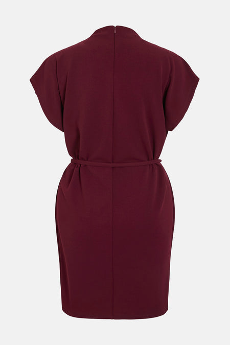 VIMERLANO FUNNELNECK S/S DRESS
