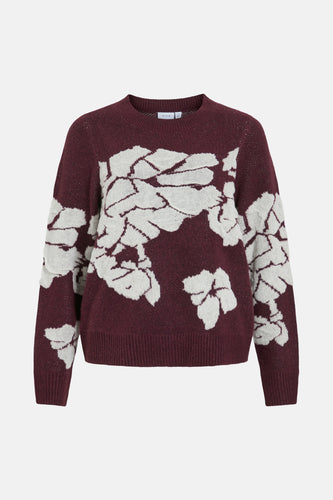 Pull col O mauve - VILA® - VILA®