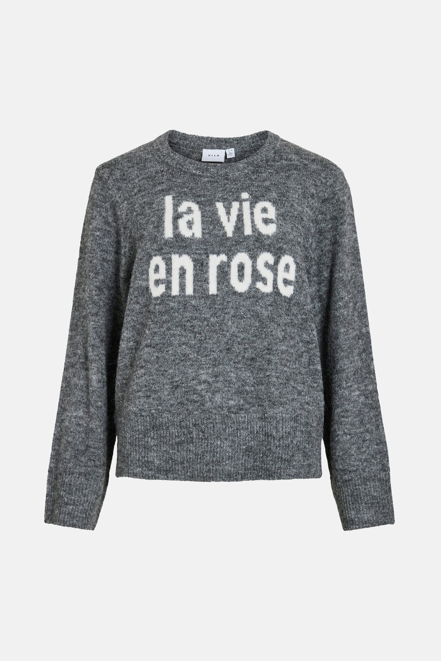 Pull à col rond - gris - VILA®