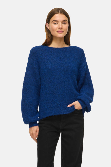 Pull col O bleu - VILA®