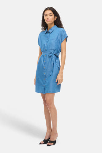 Robes manches courtes mid blue denim - VILA®