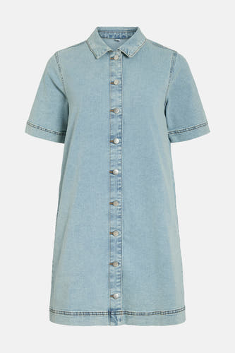Robes manches courtes light blue denim - VILA®