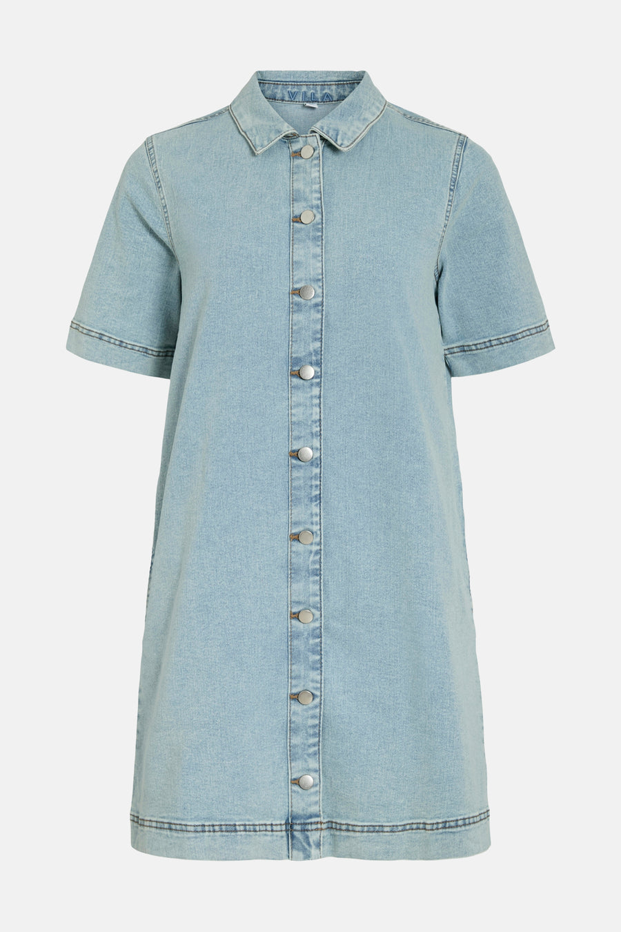 Robes manches courtes light blue denim - VILA®