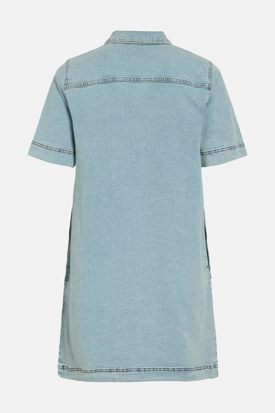 Robes manches courtes light blue denim - VILA®