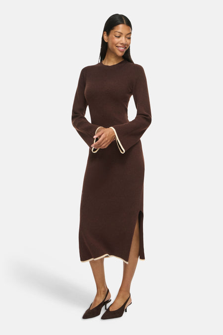 Robes manches longues brun - VILA®