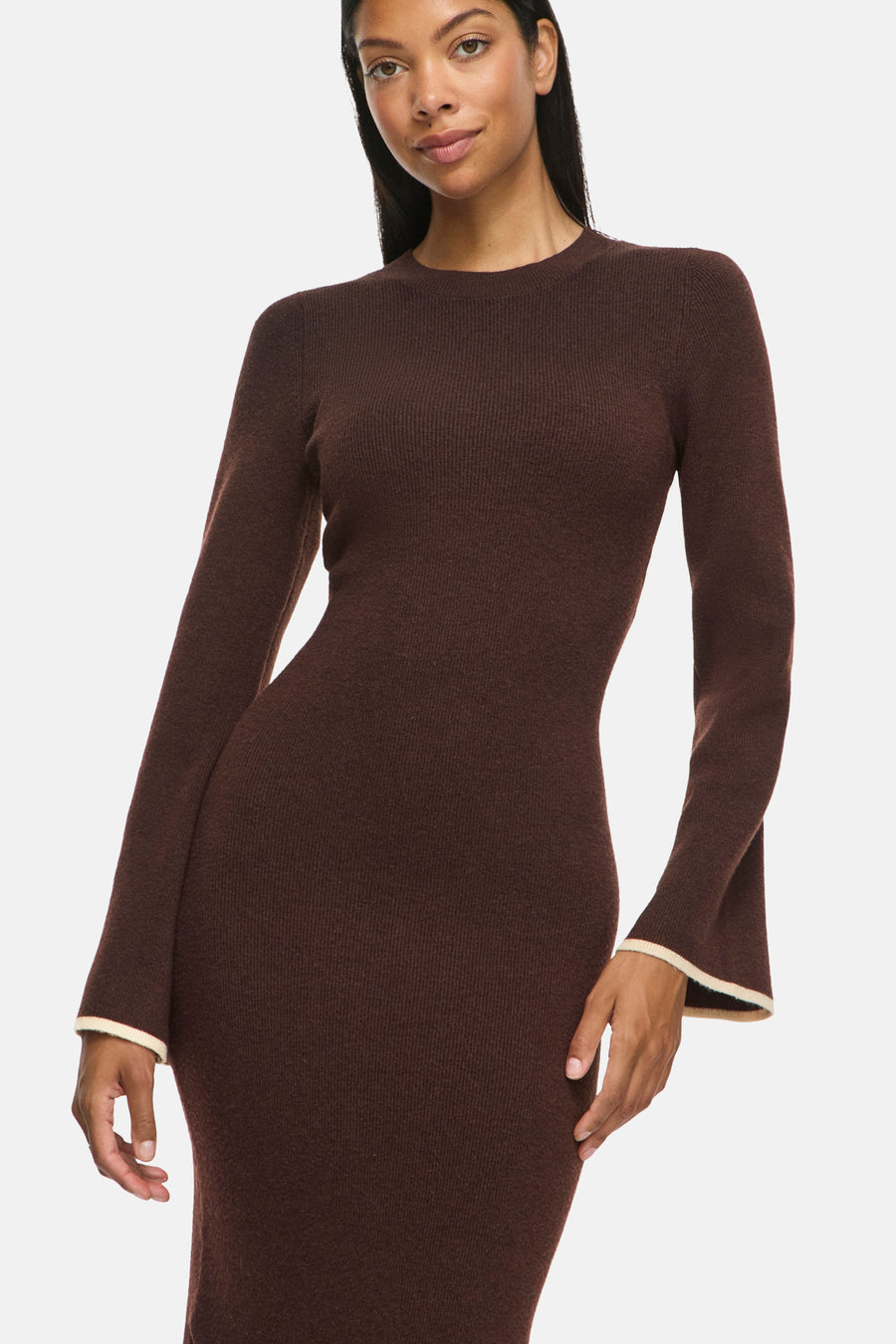 Robes manches longues brun - VILA®