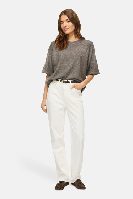 Pull col O brun - VILA®