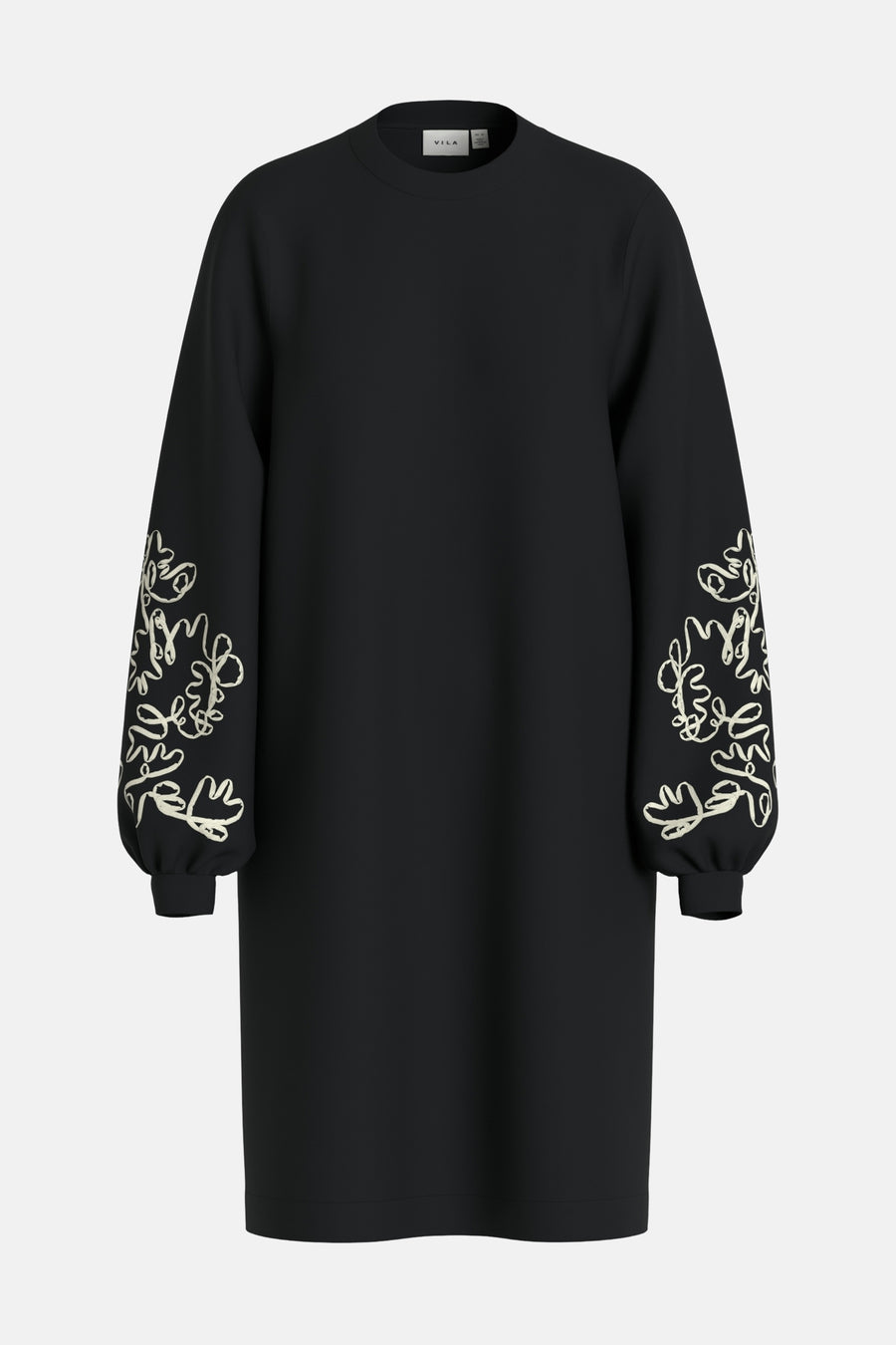 Robe à manches longues - noir