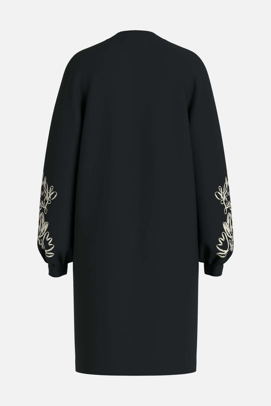 Robe à manches longues - noir