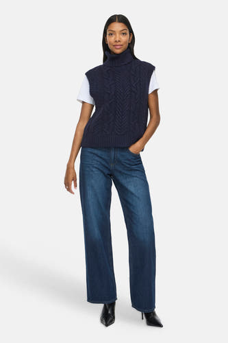 Dames tops pull zonder mouw bleu - VILA®