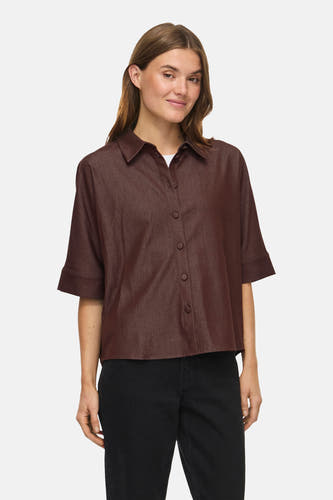 Chemise à manches courtes - Coffee Bean