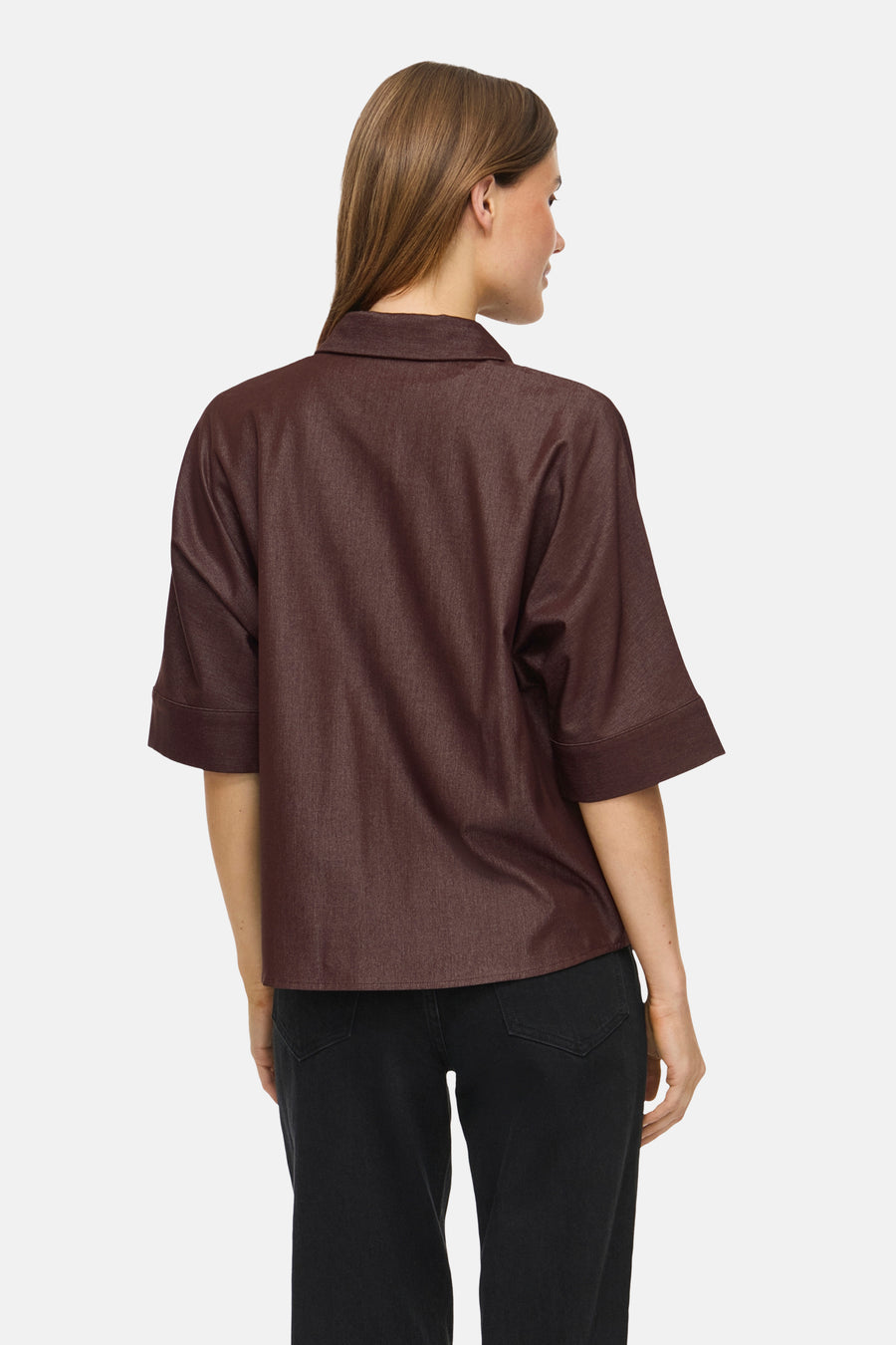 Chemise à manches courtes - Coffee Bean