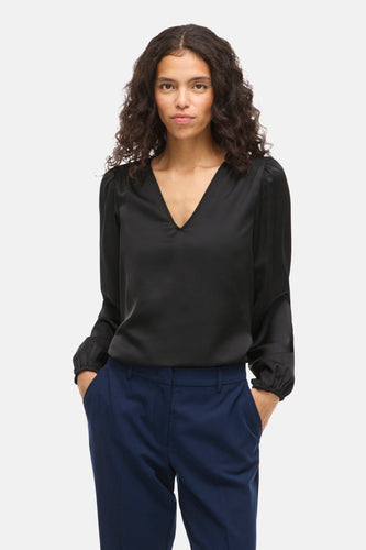 Blouse à manches longues - noir - VILA® - 6