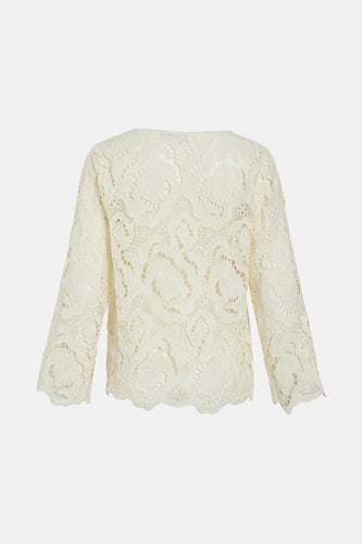 VIFAYA L/S LACE TOP