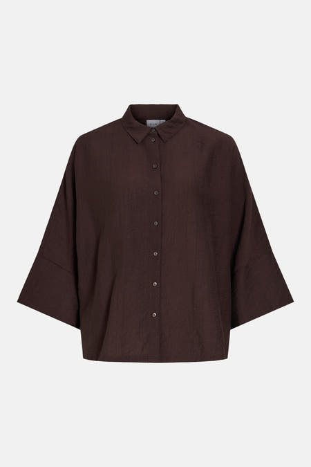 Chemise à manches longues - Coffee Bean