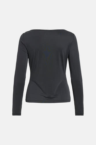 Top uni manche longue noir - VILA®