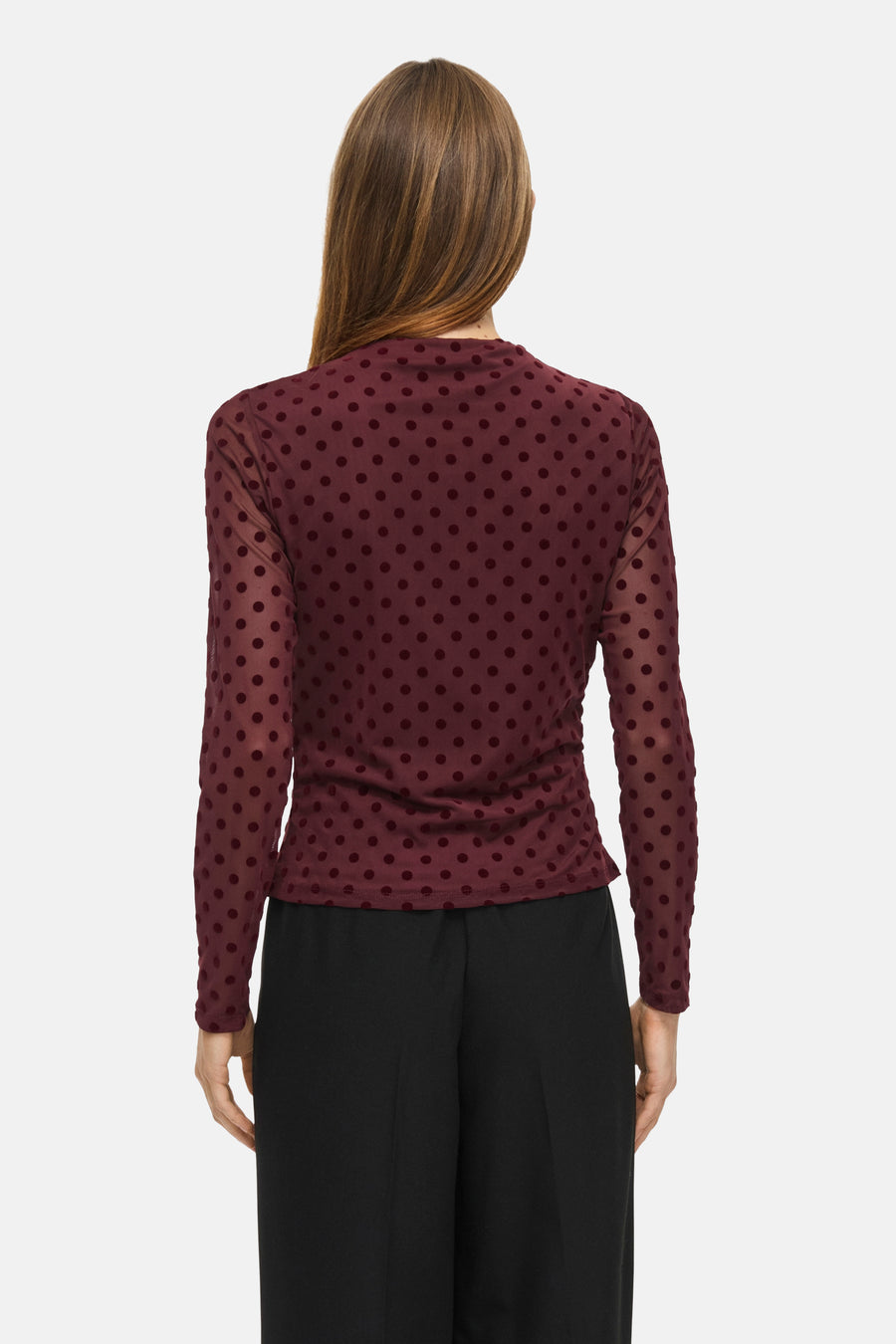 T-shirt (manches longues) rouge - VILA®