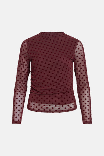 T-shirt (manches longues) rouge - VILA®