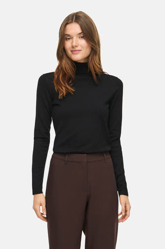 Pull col roulé brun - VILA®