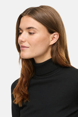 Pull col roulé brun - VILA®