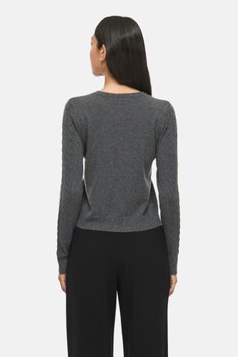 Gilet - Dark Grey Melange
