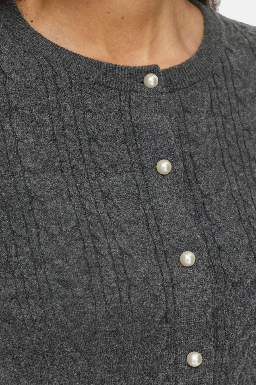 Gilet - Dark Grey Melange