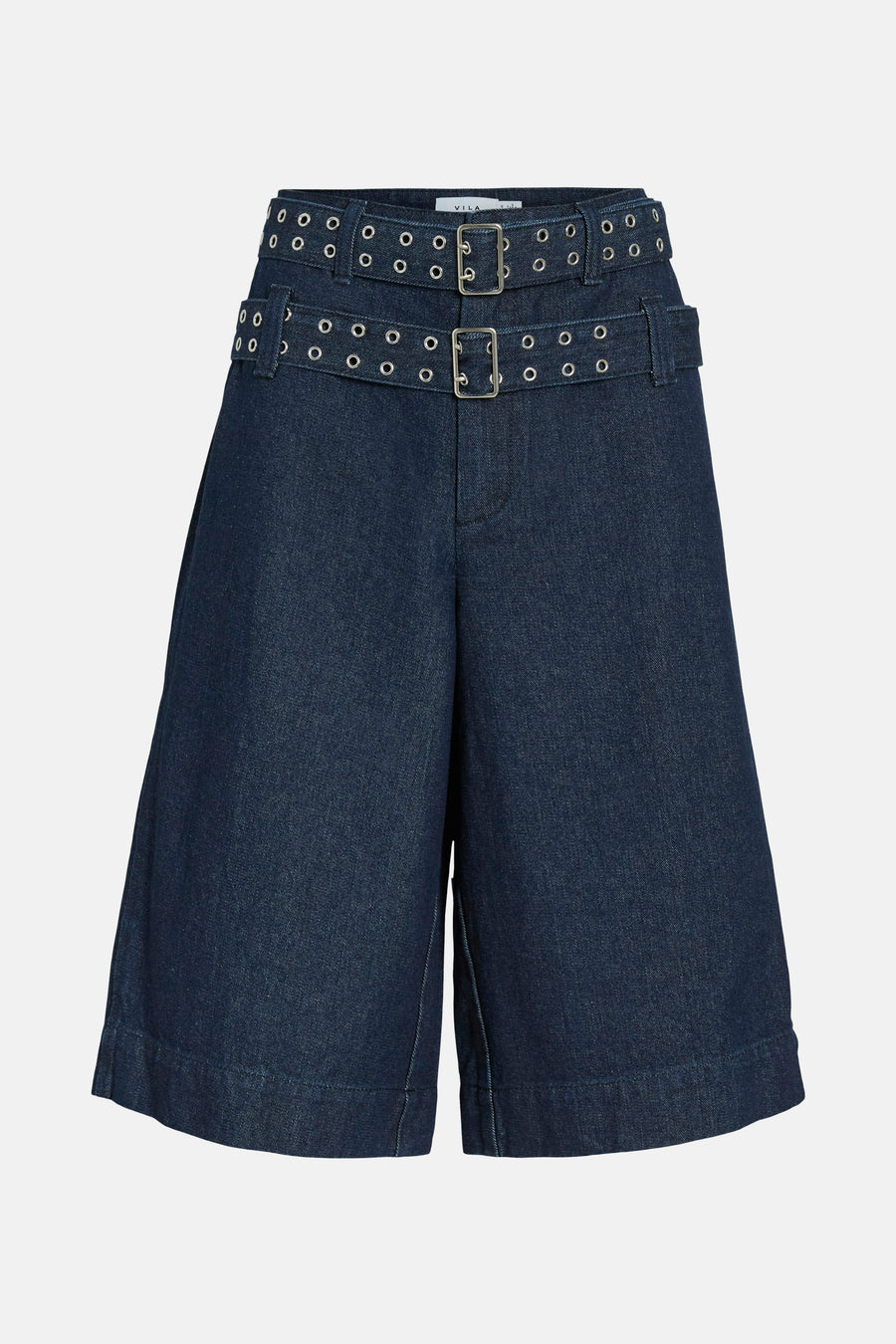 Short - dark blue denim - VILA®